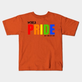World Pride T-Shirt - NYC 2019 Kids T-Shirt